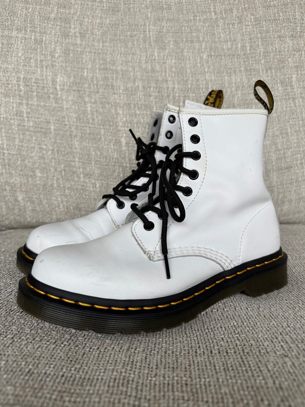 White Nubuck 1460 Dr. Martens
